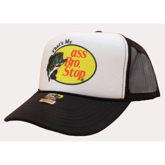 That's My Ass Bro Stop Hat | Ass Bro Stop Trucker Hat - Picture 3 of 4